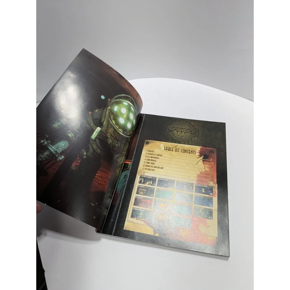 BIOSHOCK Official Strategy Guide WITH‎ POSTER By Brady Games